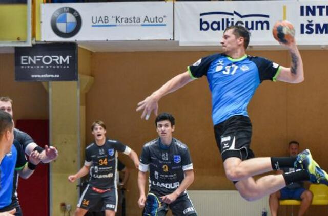 Baltijos rankinio lygos savaitgalis: pirmoji diena - pergalinga