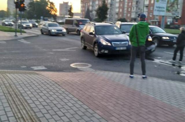 Dėl avarijų klaipėdiečiai kaltina neveikiančius šviesoforus