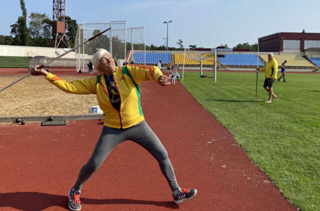 Klaipėdoje - veteranų lengvaatlečių rekordų lietus