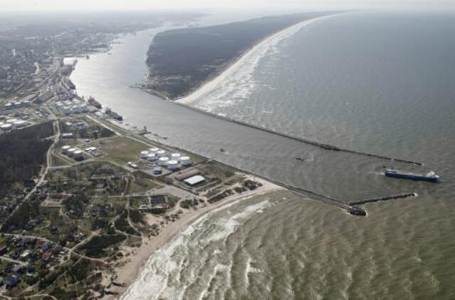 Klaipėdos uosto apyvartą „augina“ grūdai