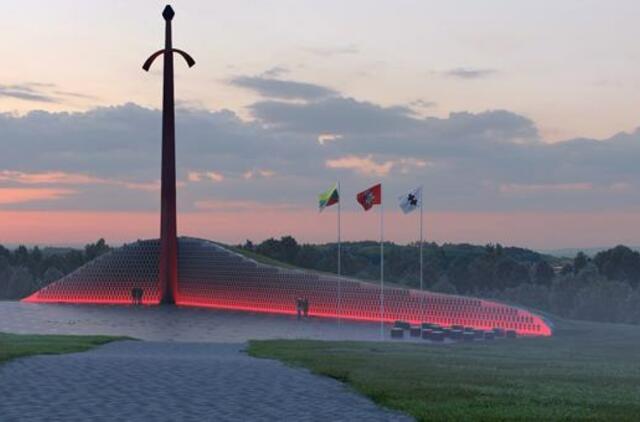 Kryžkalnyje atidaromas Ąžuolų parkas Lietuvos kariams