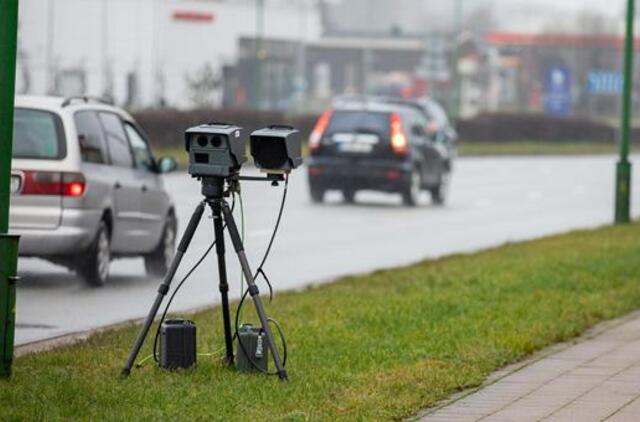 Mobilieji greičio matuokliai vėl dirba pilnu pajėgumu