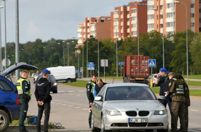 Reido metu matuoti CO kiekiai automobilių išmetamosiose dujose