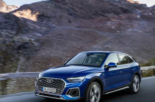 Sportiškas, praktiškas ir elegantiškas: naujas „Audi Q5 Sportback“