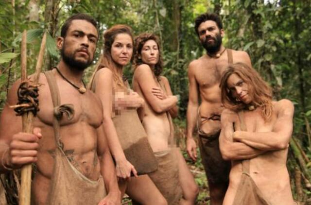 TV ekranuose – naujas intriguojantis realybės šou – „Nuogi ir įbauginti“