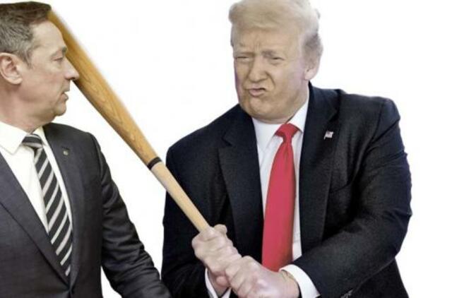 A.Zuokas užsimojo nuversti D.Trampą