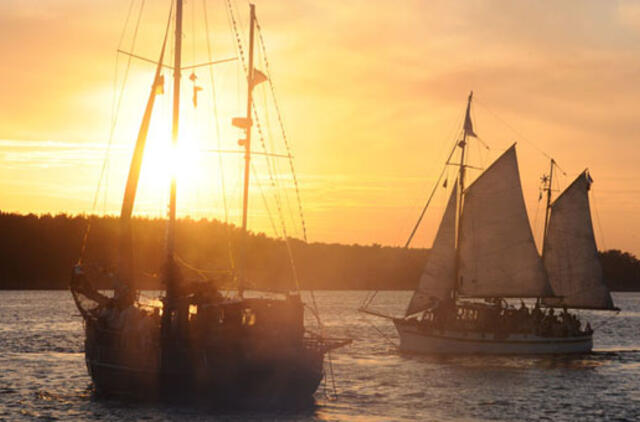 Istorinių laivų uostas iš Klaipėdos iškeltas į Švėkšną