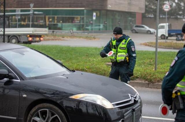 Klaipėdos kelių policijos pareigūnai vėl fiksavo neblaivius vairuotojus ir dviratininkus