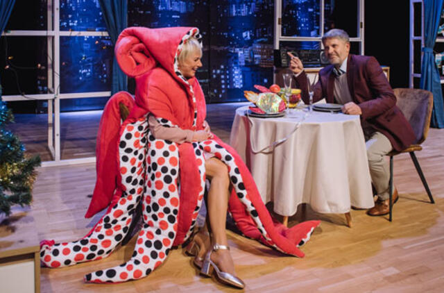 Komedijos „Neplanuotas pasimatymas“ premjera Klaipėdos koncertų salėje