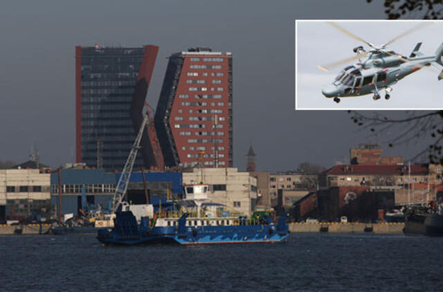 Kur norima leisti pinigus: sraigtasparnių aikštelė, gilesnis uostas, kareivinės