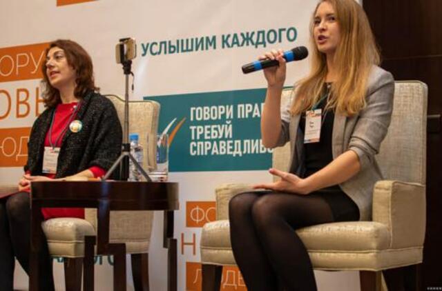 Lietuvoje prieglobstį gavusi baltarusių aktyvistė: Baltarusijoje per ilgai tylėjome ir nesidomėjome, todėl dabar mokame tokią didelę kainą