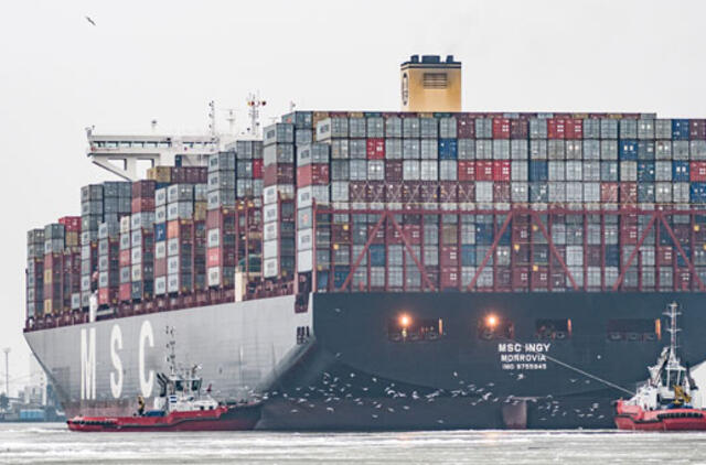 MSC planuose - atnaujinti konteinerių paskirstymą Klaipėdoje