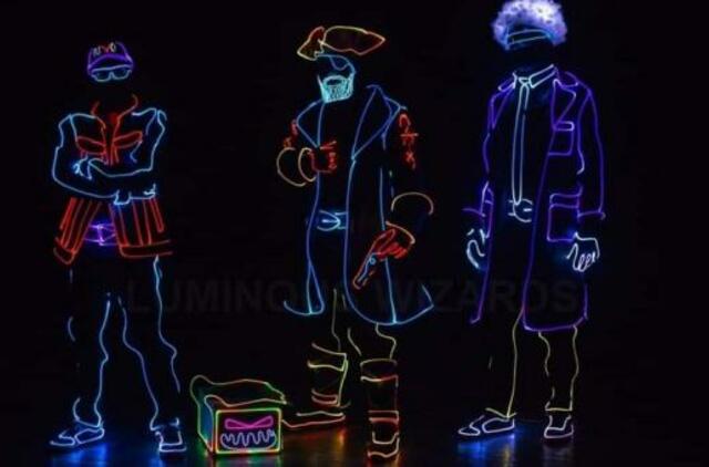 Neono šou Klaipėdoje