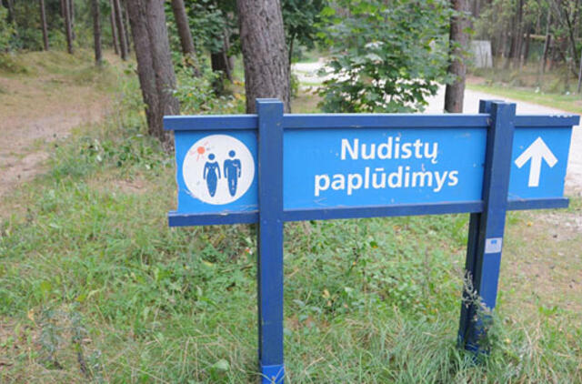 Nudistai nori daugiau erdvių pajūryje