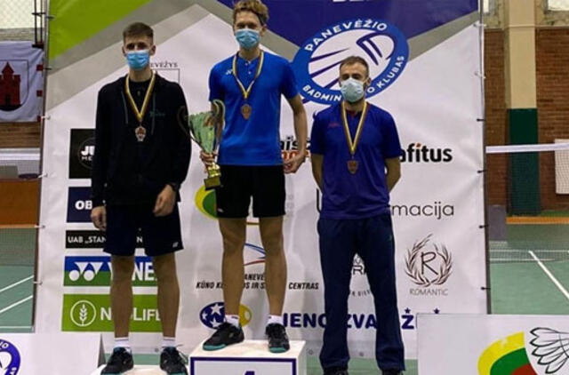 Pajūrio badmintonininkams - visų spalvų medaliai