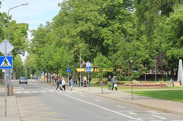 Palangos Vytauto gatvė bus atnaujinta iki metų pabaigos