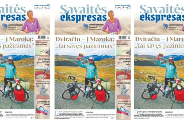 "Savaitės eksprese" - ar ryžtumėtės dviračiu minti iki  Maroko?