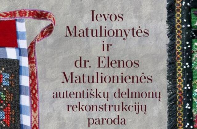 Tautodailės metams -  delmonų paroda