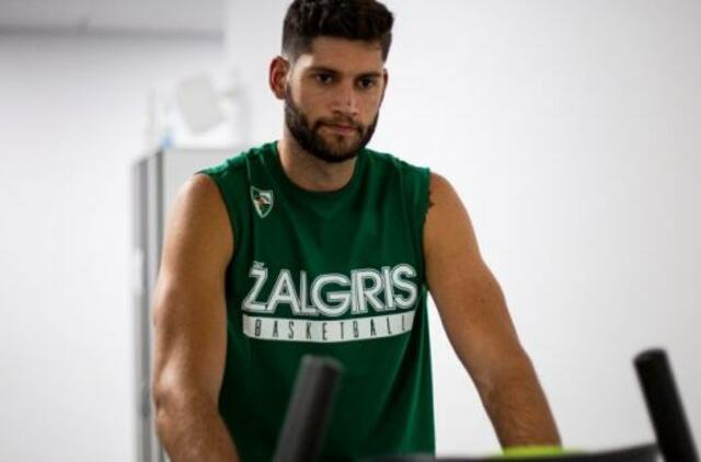 Žalgiriečiui P. Garino atlikta menisko operacija