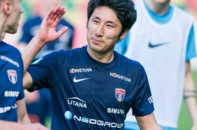 Gargždų „Banga“ pratęsė bendradarbiavimą su japonu