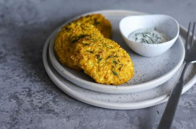 Bolivinių balandų ir žiedinio kopūsto kepsneliai