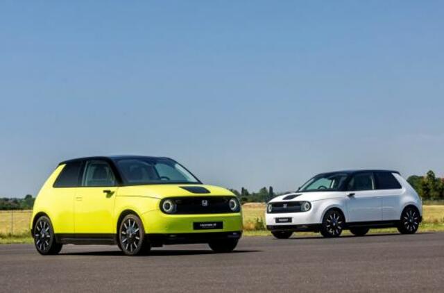 „Honda e“ išrinktas „Vokietijos metų automobiliu“