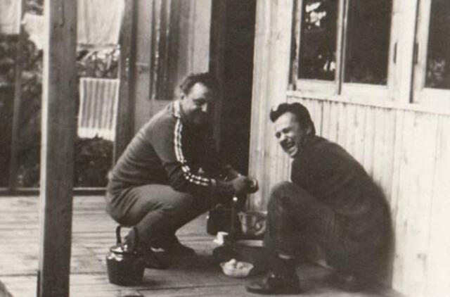 Klaipėdos akvarelės: namai ir žmonės (655)