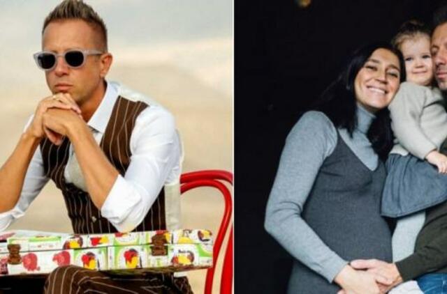 L. Adomaičio žmona Irma laukiasi antrojo vaikelio