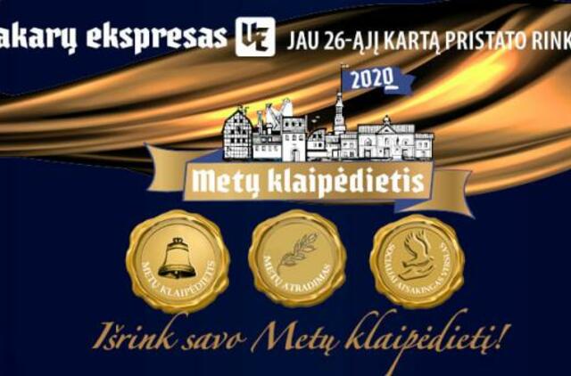 "Metų klaipėdietis": nuspręskite, kas pateks į finalą