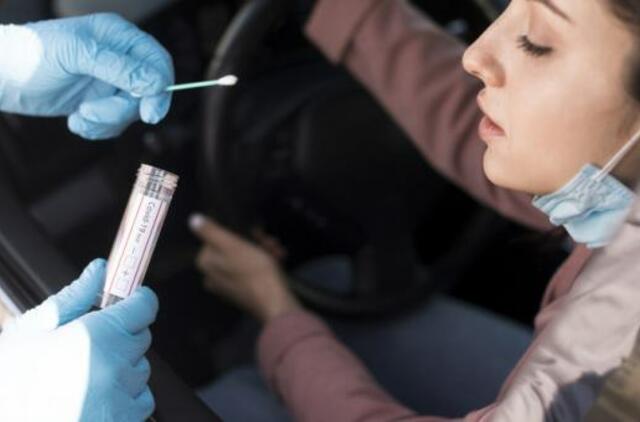 Nemokamai dėl koronaviruso tiriami riziką užsikrėsti turėję asmenys