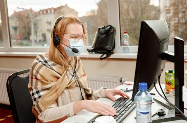 Papildomas Covid-19 skambučių centras: jungiasi nauji rėmėjai, skaičiuoja pirmuosius rezultatus