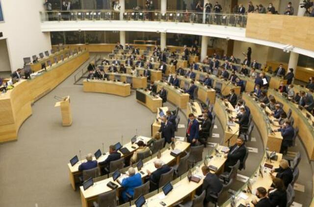 Patvirtino dar tris V. Čmilytės-Nielsen pavaduotojus