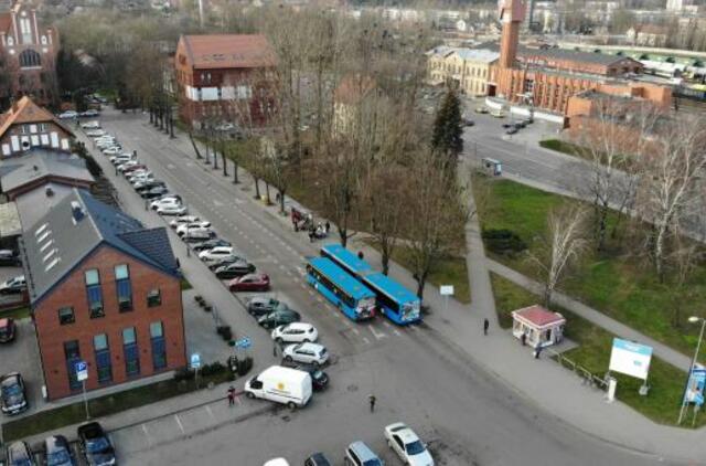 Klaipėdos autobusai važiuos rečiau