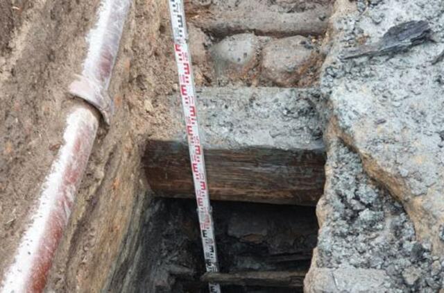 Šalia "Meridiano" - netikėti archeologiniai radiniai
