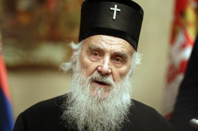 Serbijos Ortodoksų Bažnyčios patriarchas Irenėjus mirė nuo COVID-19 komplikacijų