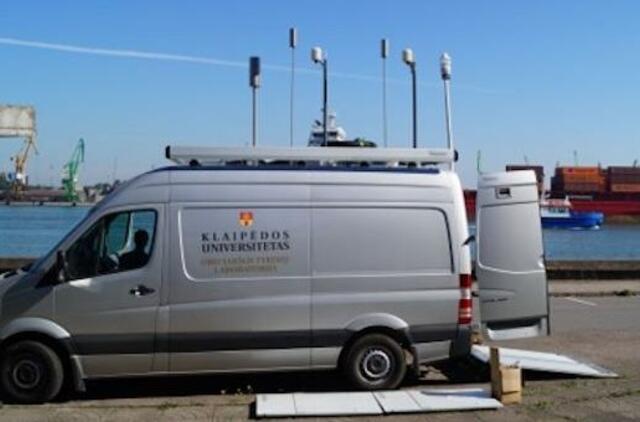 Atliekant išmetamųjų dujų matavimus Klaipėdos uosto akvatorijoje patikrinti 34 laivai