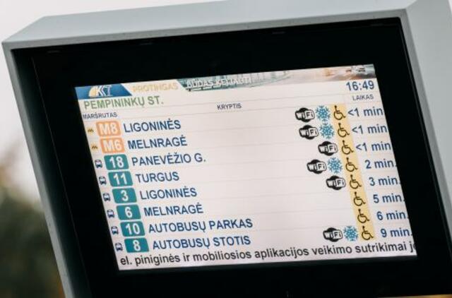 Autobusų grafikai švenčių metu