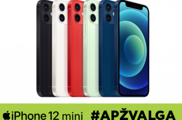 Kuo įdomus „iPhone 12 mini“?