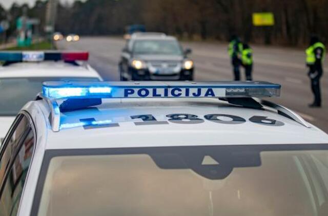 Policijos postai: neleido nei išvažiuoti, nei įvažiuoti