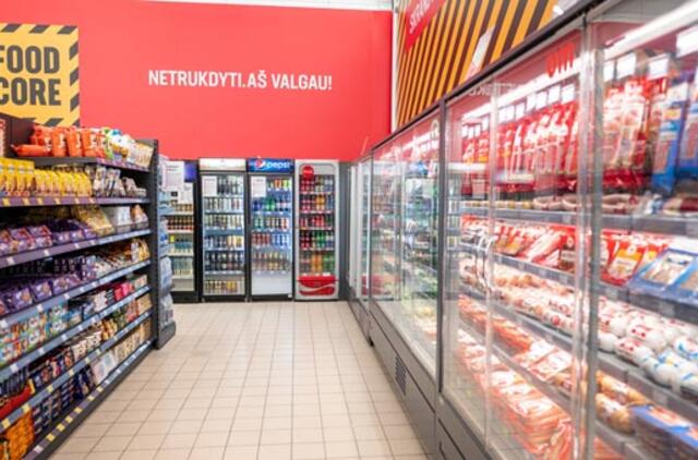 „Senukai" sudaro galimybę mažinti pirkėjų srautus ir vykdo prekybą maisto produktais