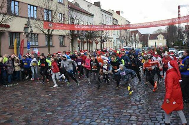 Virtualus kalėdinis bėgimas kviečia prisijungti