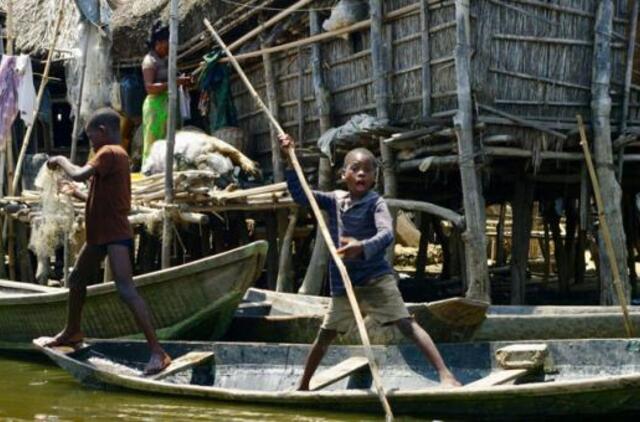 Afrikos Venecija ant pastolių