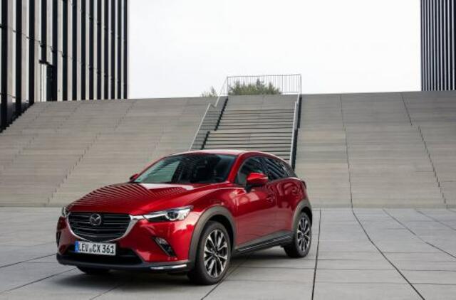 Atnaujintas „Mazda CX-3“ bestseleris sulaukė išskirtinio britų įvertinimo