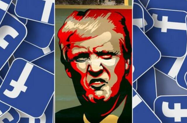 D. Trumpo prieiga prie „Facebook“ blokuota „neribotam laikui“