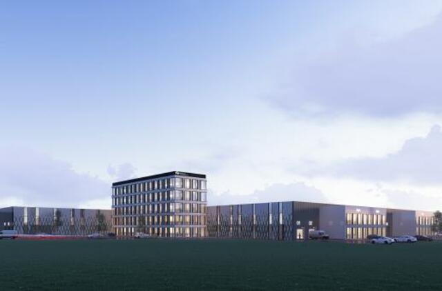 Klaipėdoje pradėta naujo A+ energinės klasės logistikos komplekso statyba