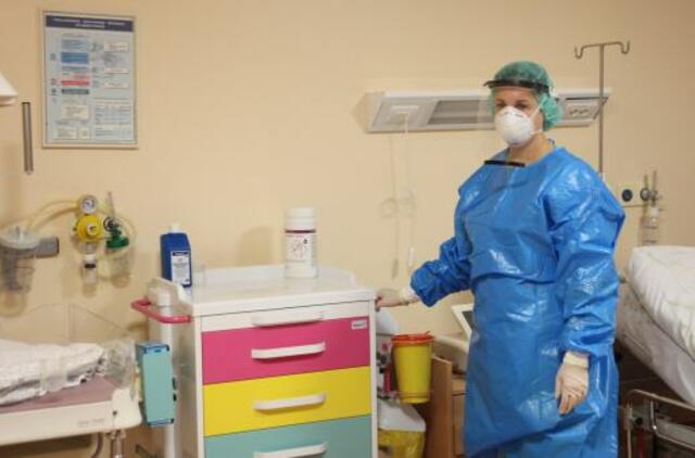 KUL sergančioms COVID-19 gimdyvėms – atskiras skyrius