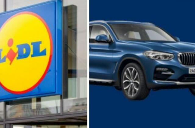„Lidl“ konkursas kursto aistras: BMW visureigį įtaria laimėjus teismo, kuriame bylų turi „Lidl Lietuva“, darbuotoją
