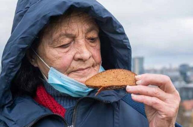 Pandemija gerumui netrukdo: paaukotos duonos užteks daugiau nei 600 vienišų senolių
