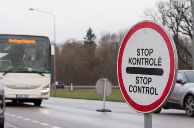 Penktadienį Vakarų Lietuvos patikros postuose patikrinta daugiau nei 11 tūkst. automobilių