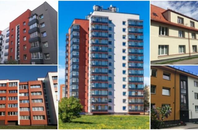 Renovuotų daugiabučių – vis daugiau